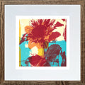 Sunflower (orange), 2024 - Framed