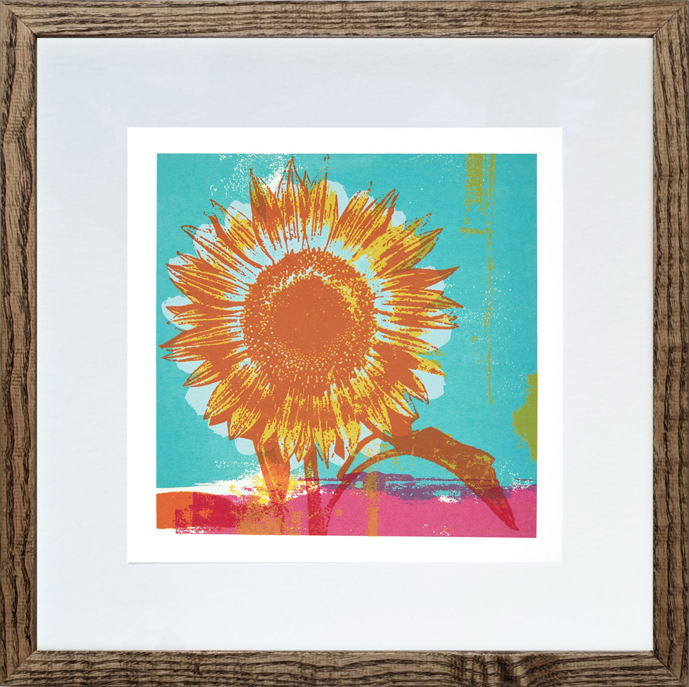 Sunflower (yellow), 2025 - Framed