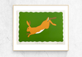 Leaping Home - Framed